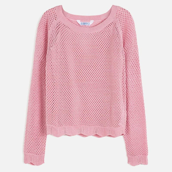 Pink Sweater With Tank Top