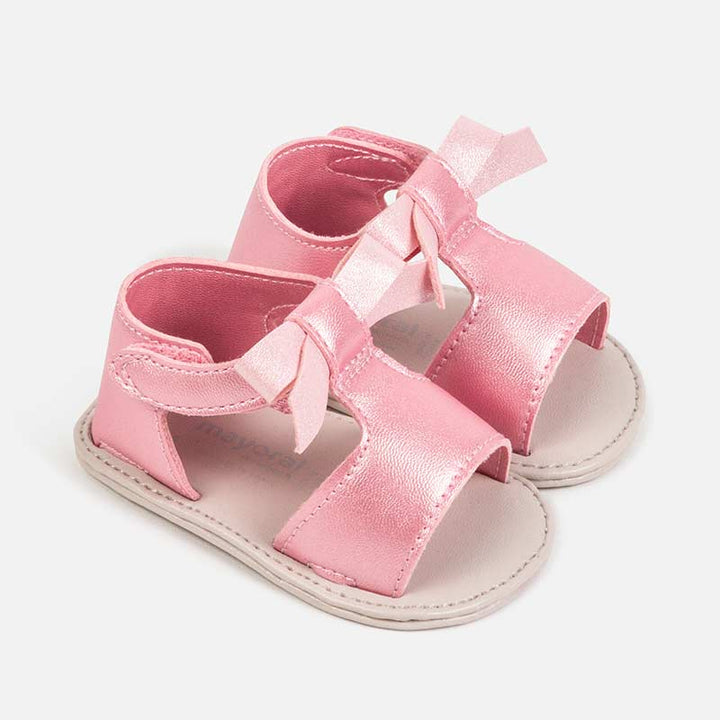 Pink Sandals with Bow