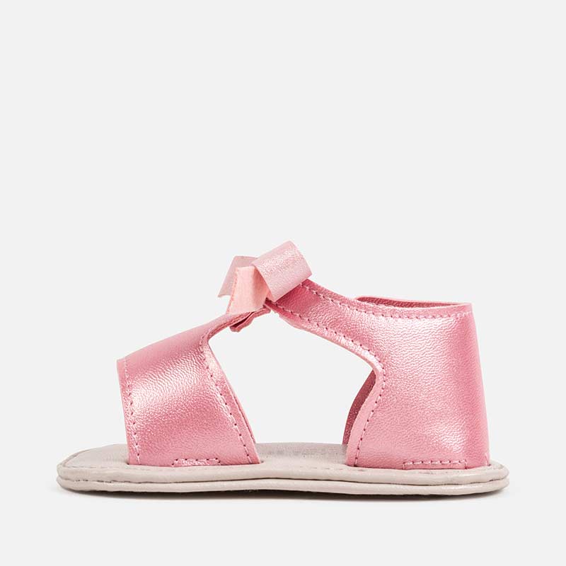 Pink Sandals with Bow