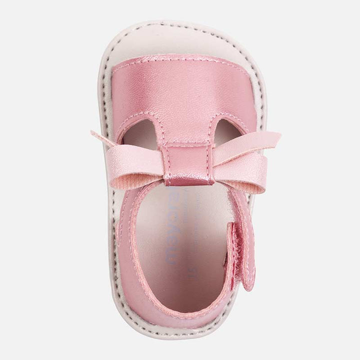 Pink Sandals with Bow