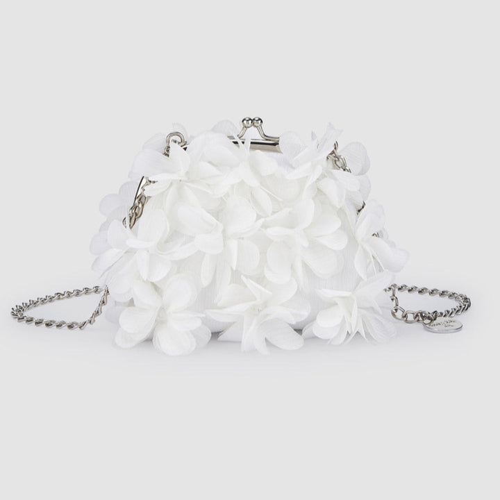 White Petals Handbag