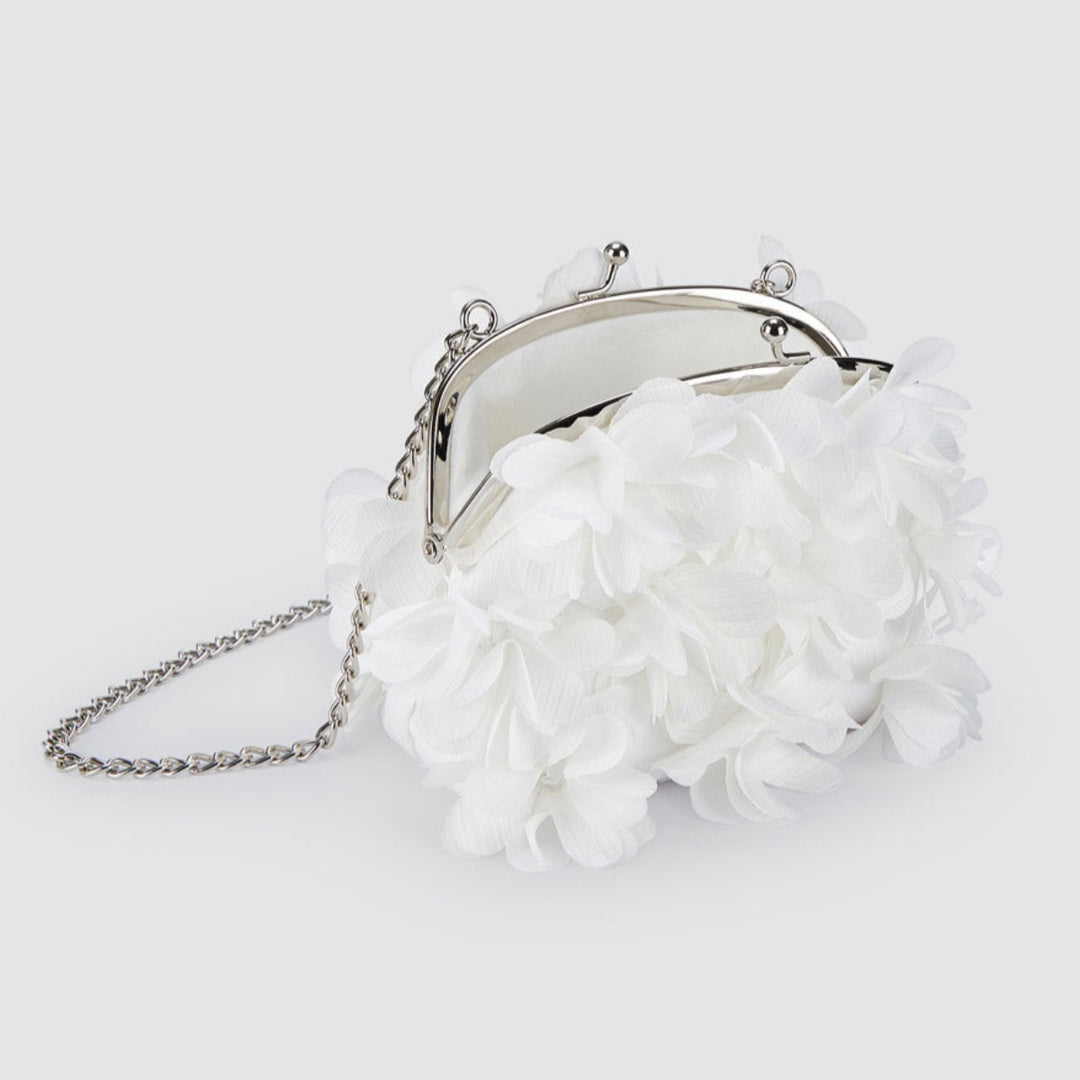 White Petals Handbag