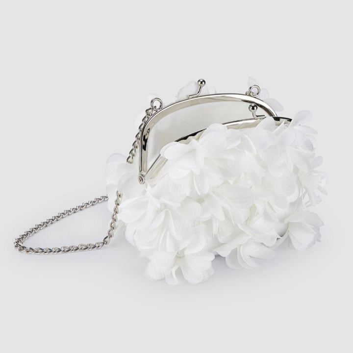 White Petals Handbag