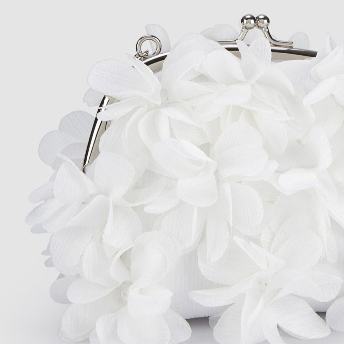 White Petals Handbag