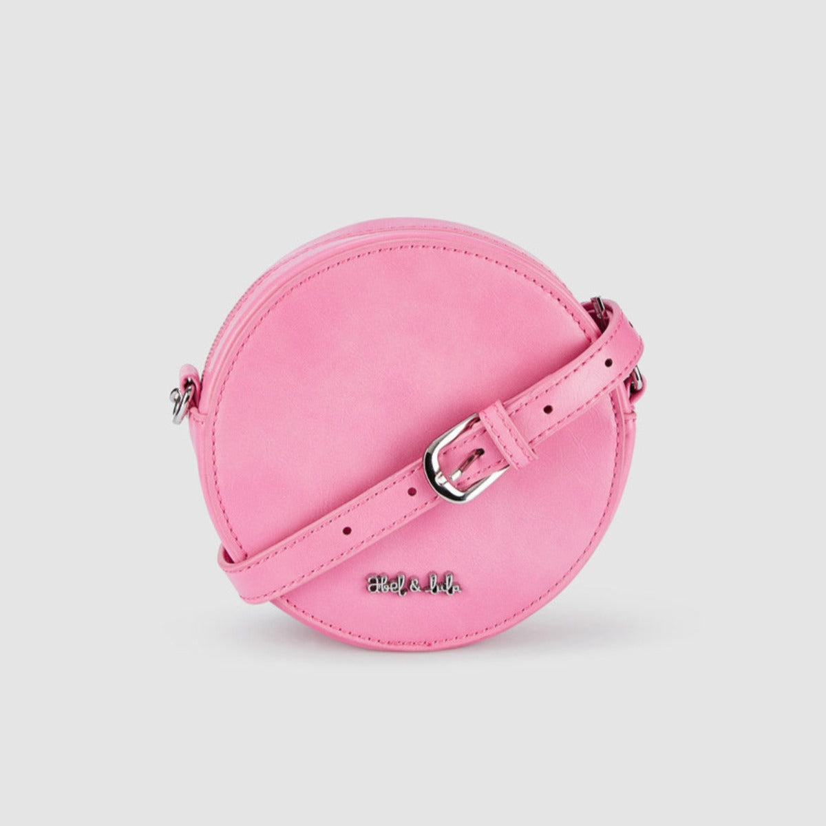 Bubblegum Pink Floral Crossbody Bag