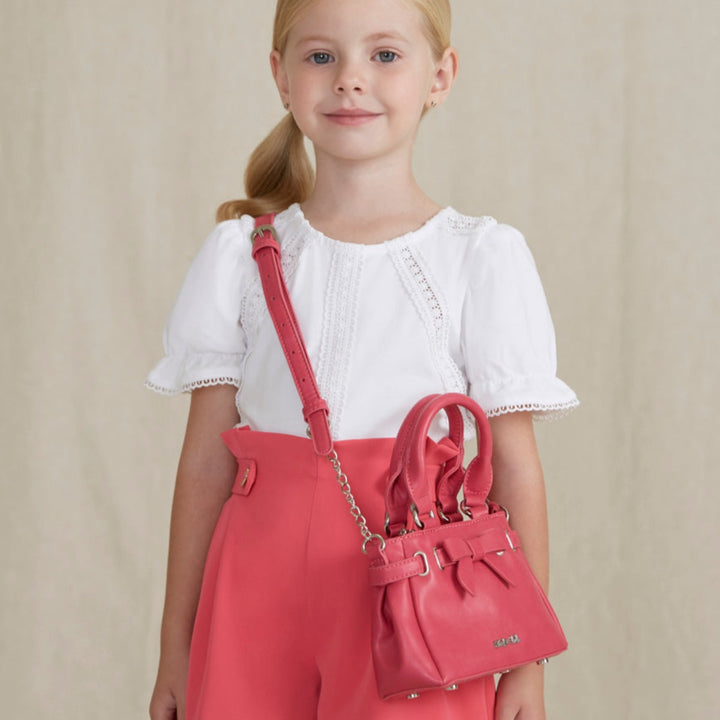 Fuchsia Pink Loop Handbag