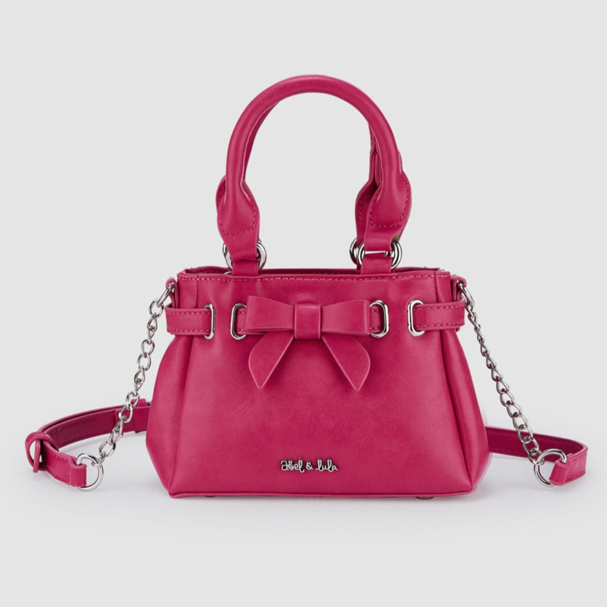 Fuchsia Pink Loop Handbag