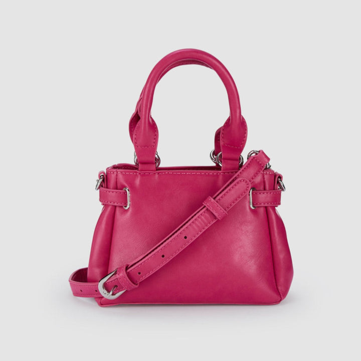 Fuchsia Pink Loop Handbag