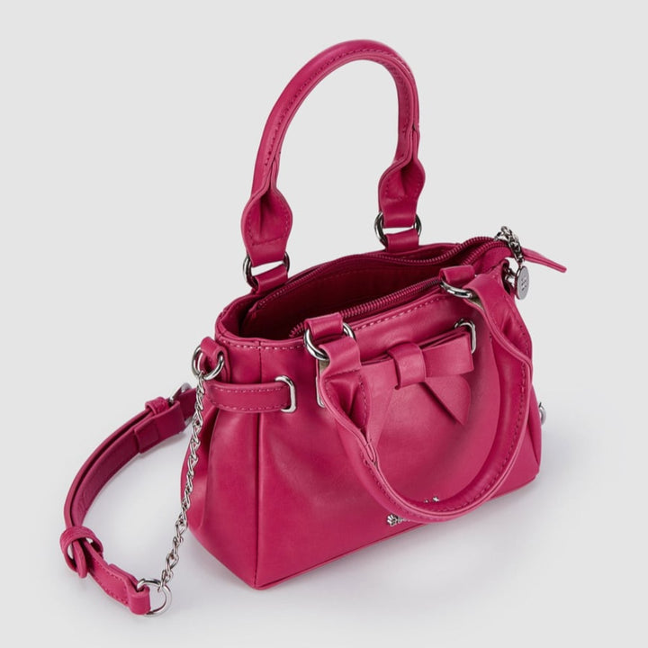 Fuchsia Pink Loop Handbag