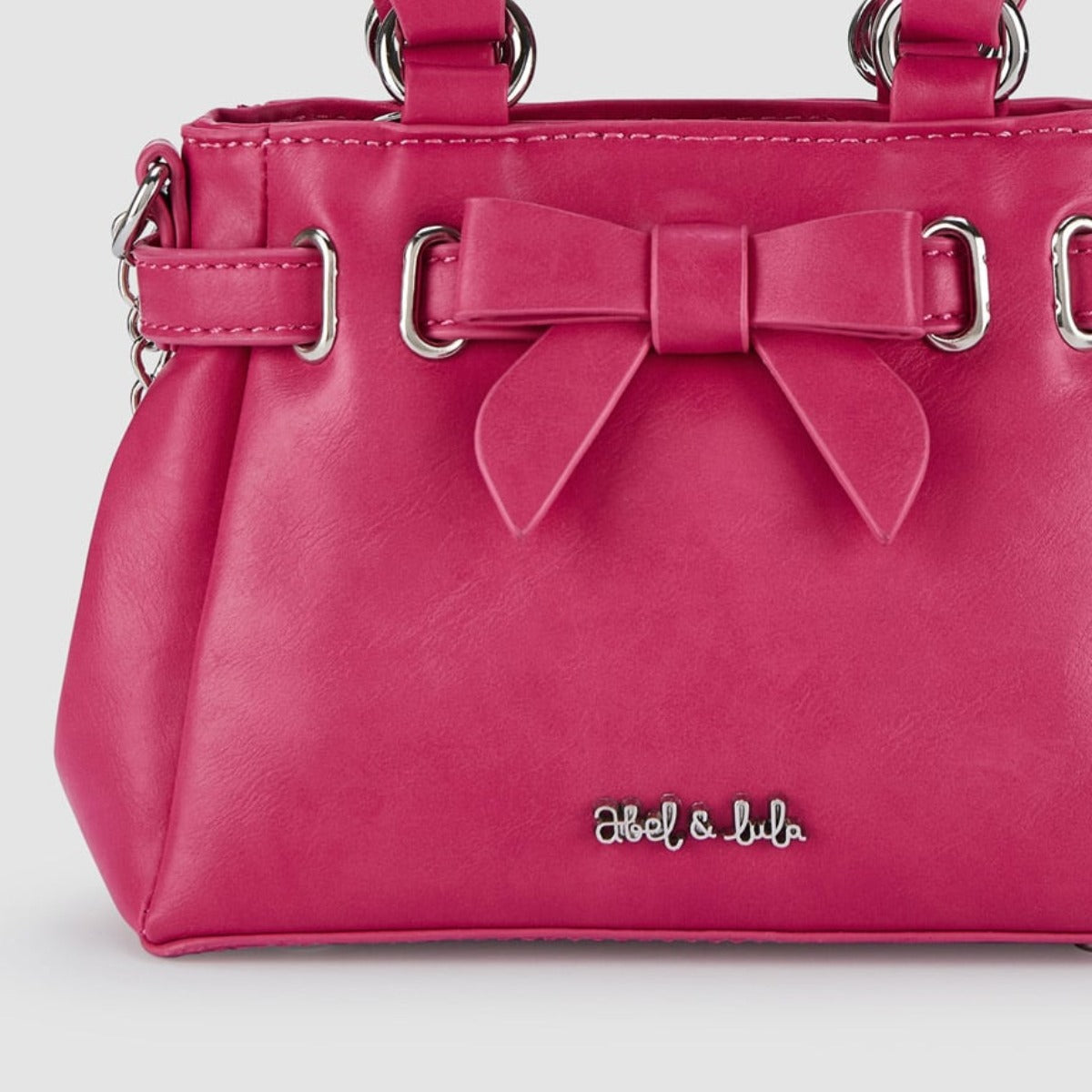 Fuchsia Pink Loop Handbag