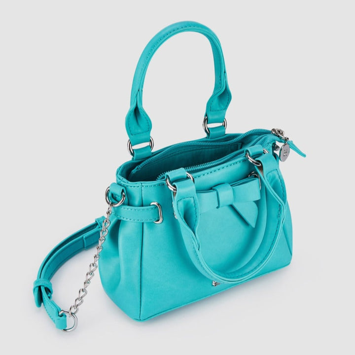 Turquoise Loop Handbag