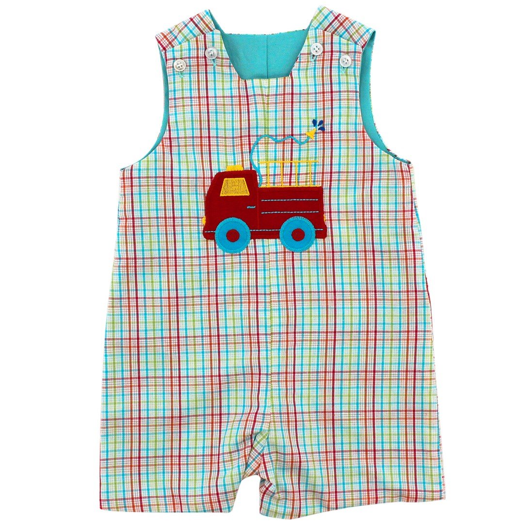 Firetruck Reversible John John