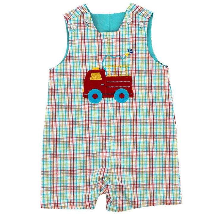 Firetruck Reversible John John