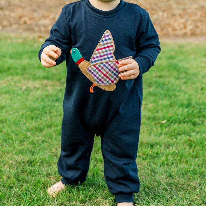 Duck Decoy Knit Romper