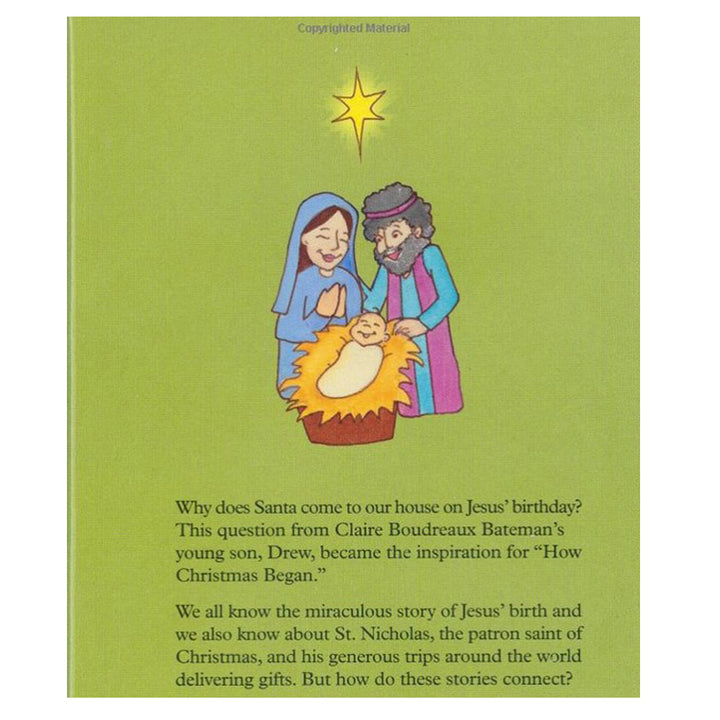 How Christmas Began Hardback Book