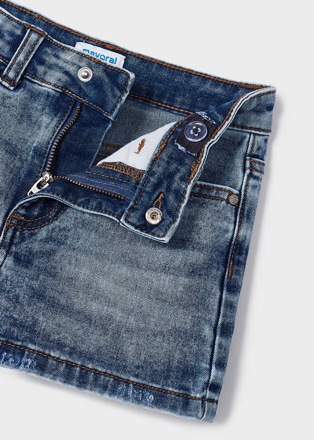 Medium Basic Denim Shorts