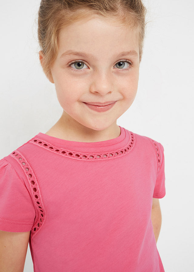 Peony Short Sleeve Knit Shirt