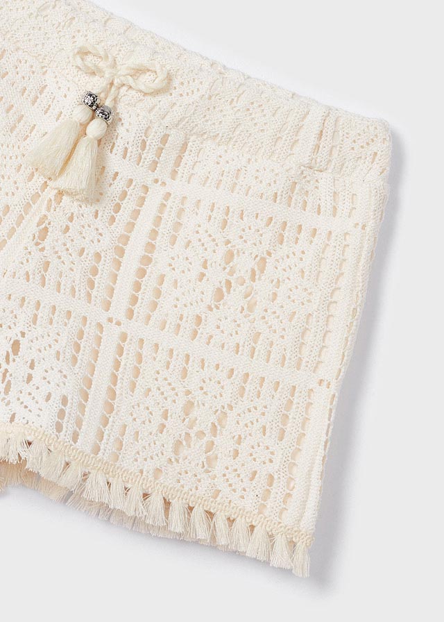 Chickpea Crochet Knit Shorts