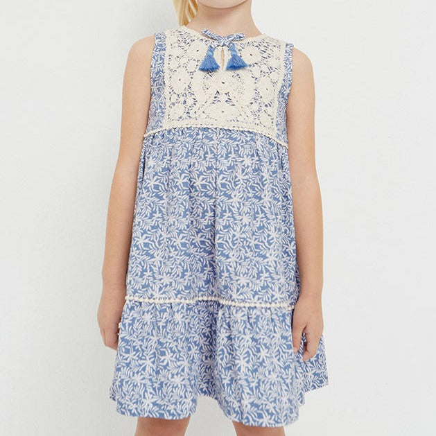 Porcelain Crochet Dress