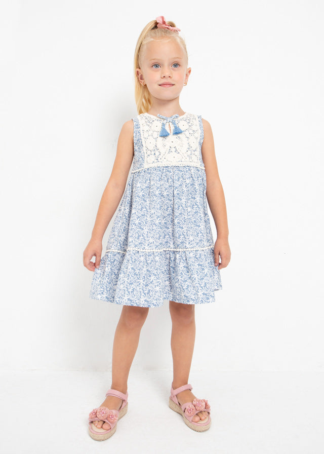 Porcelain Crochet Dress