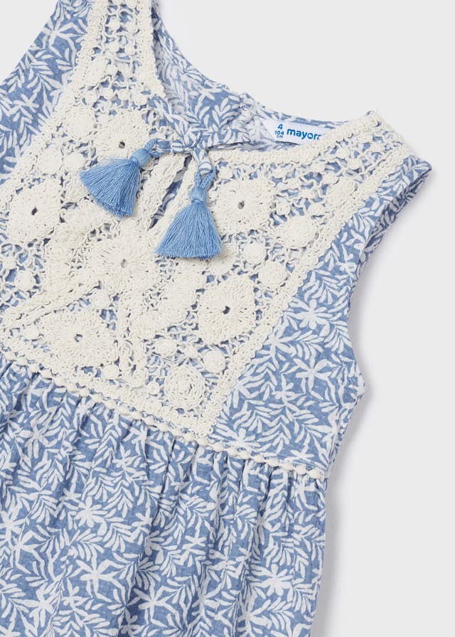 Porcelain Crochet Dress