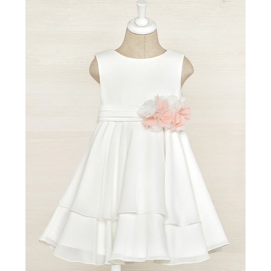 White Chiffon Dress