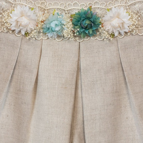 Floral Linen Shorts