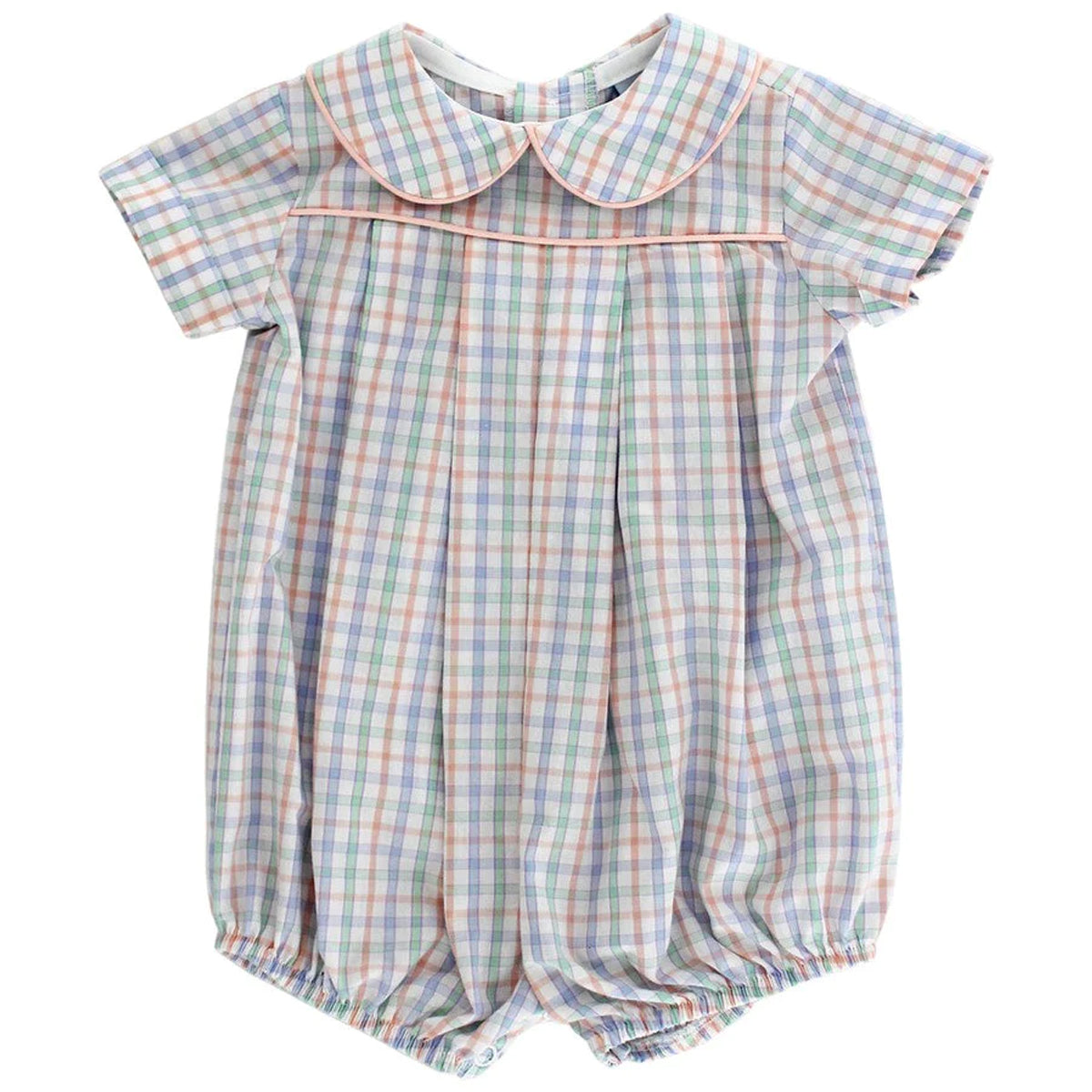 Sunkist Plaid Dressy Bubble Short