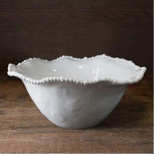 Vida Alegria Large White Bowl