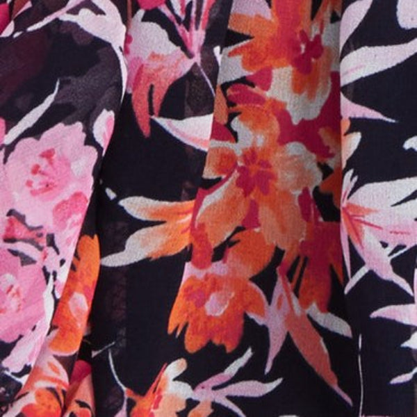 Ashley Floral Chiffon Romper
