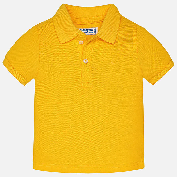 Sun Yellow Short Sleeve Polo Shirt