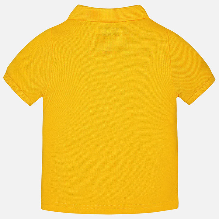 Sun Yellow Short Sleeve Polo Shirt