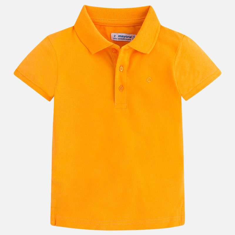 Bumble Bee Orange Short Sleeve Polo Shirt