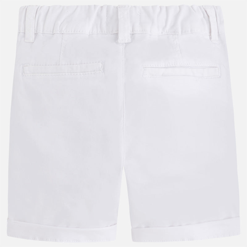 White Chino Shorts