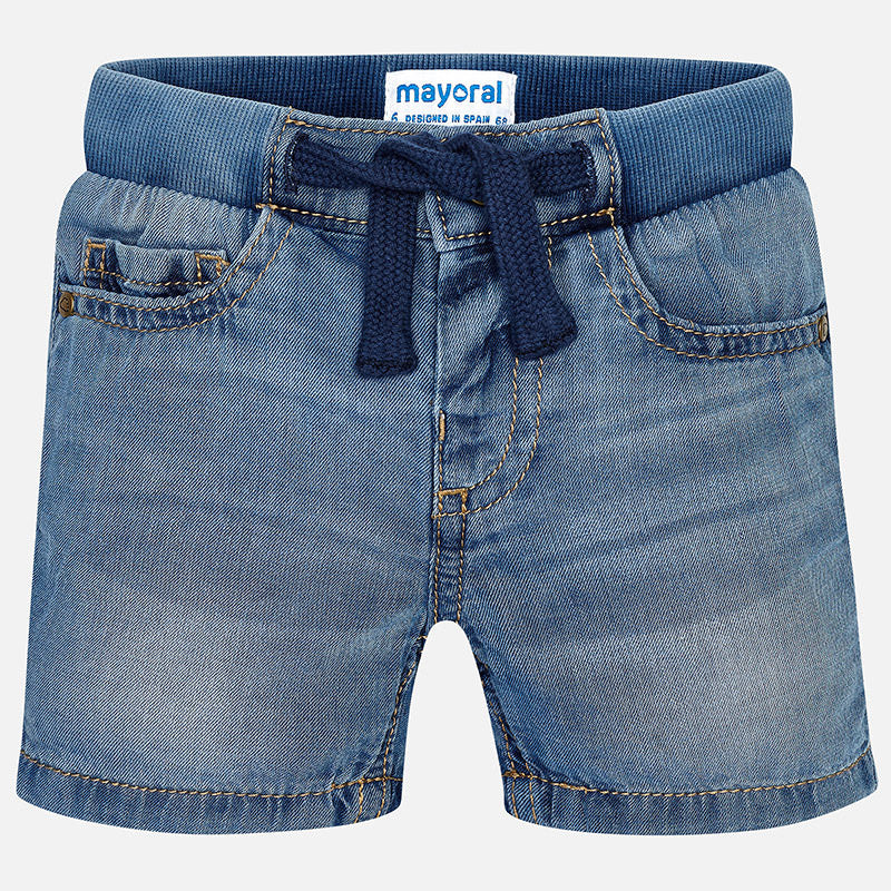 Light Blue Denim Shorts
