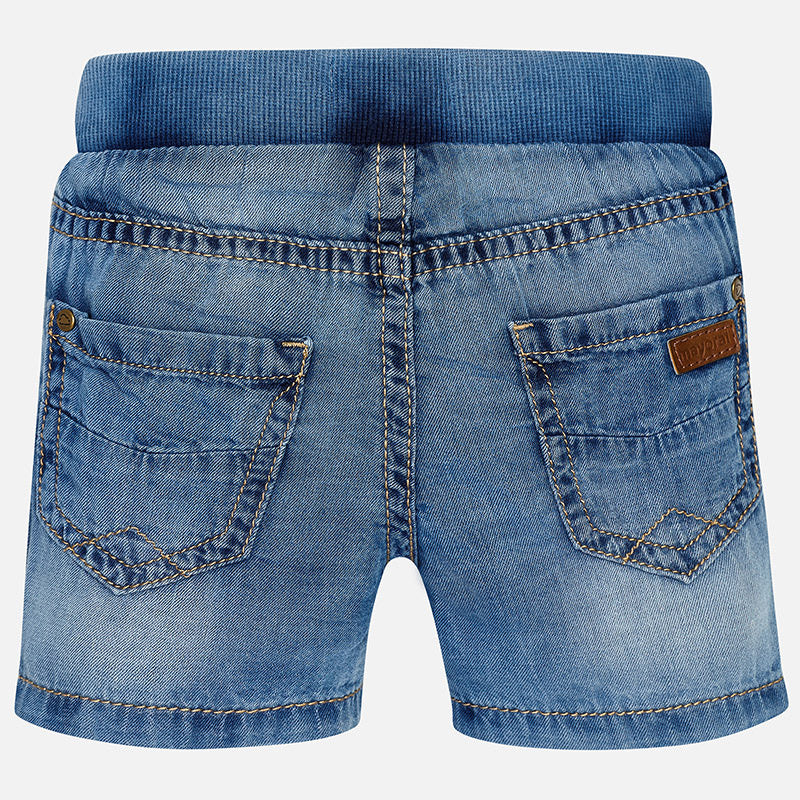 Light Blue Denim Shorts