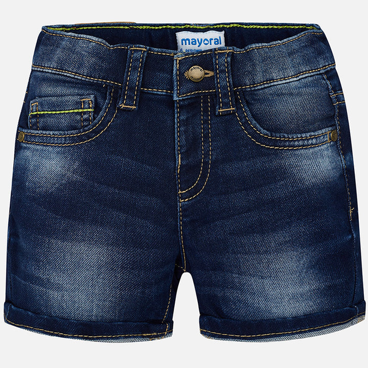 Dark Denim Shorts