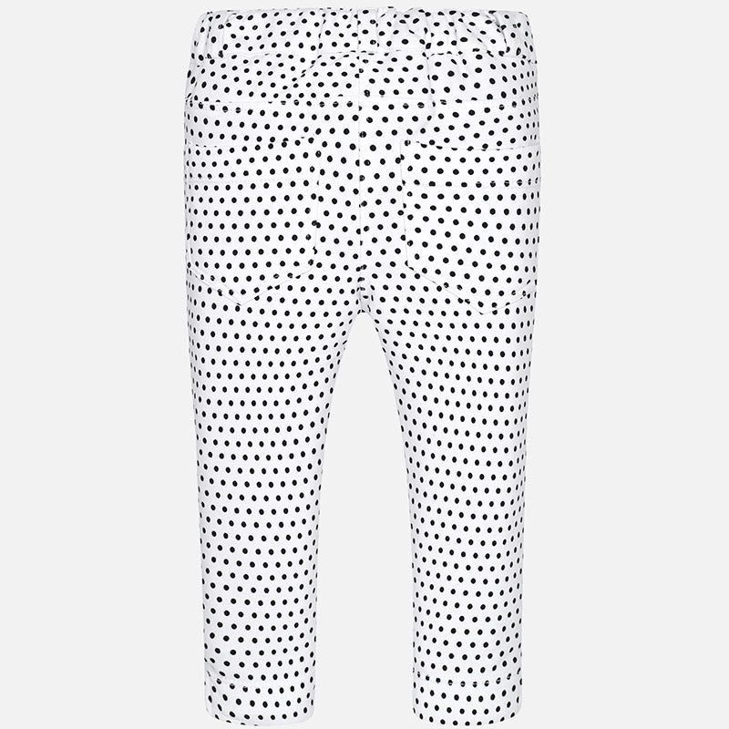 Black & White Polka Dot Leggings