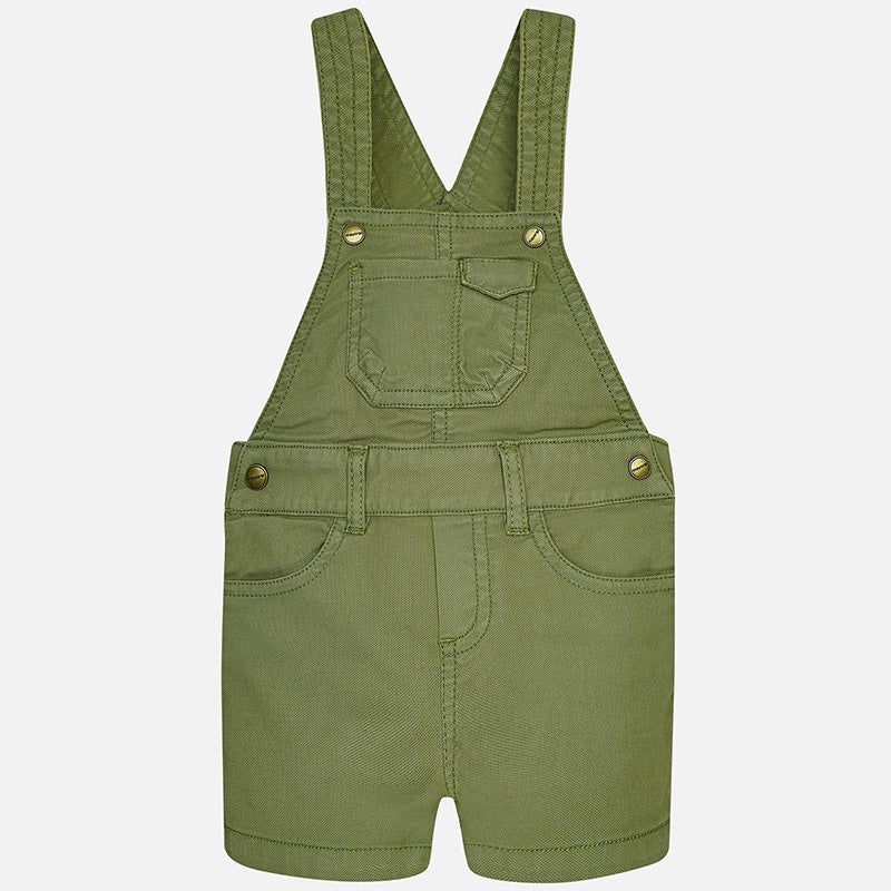 Olive Green Short Dungarees/Overalls