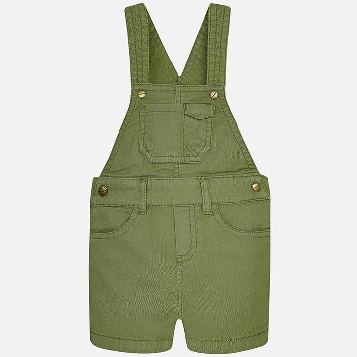 Olive Green Short Dungarees/Overalls