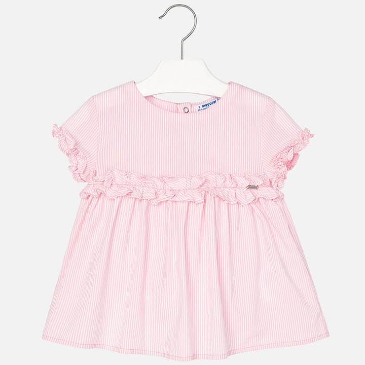 Light Pink Stripe Blouse
