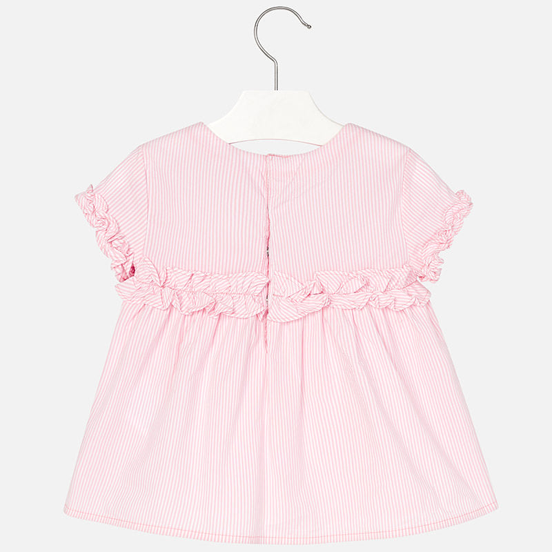 Light Pink Stripe Blouse
