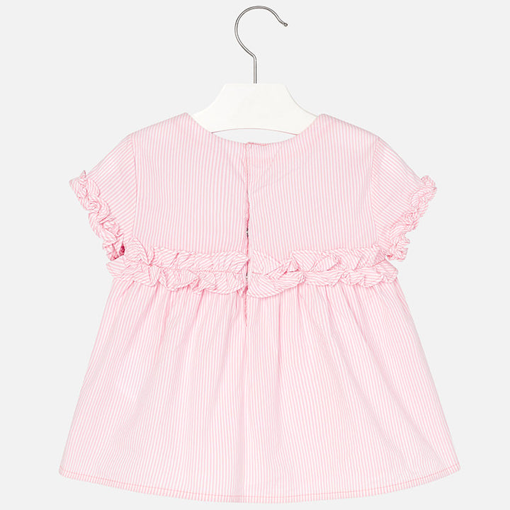 Light Pink Stripe Blouse