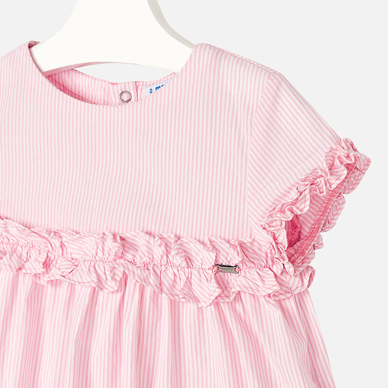 Light Pink Stripe Blouse