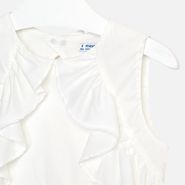 Ivory Ruffle Top