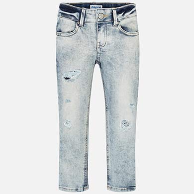 Light Denim Skinny Jeans