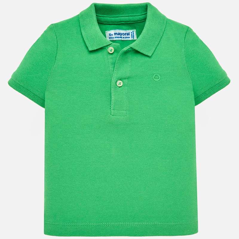 Green Short Sleeved Polo Shirt