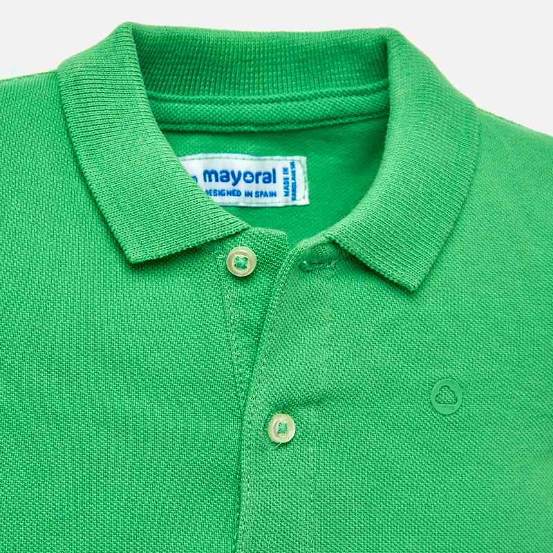 Green Short Sleeved Polo Shirt