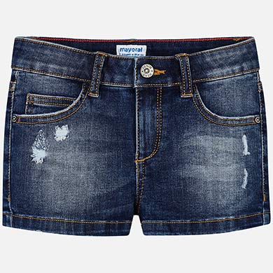 Dark Denim Shorts