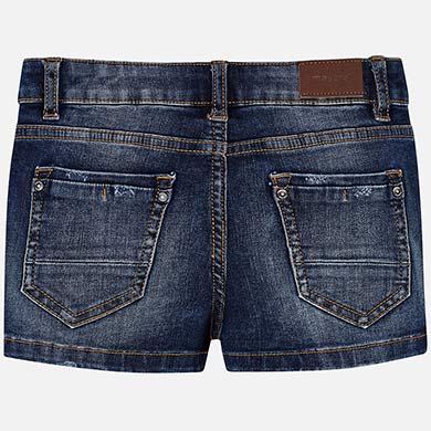 Dark Denim Shorts